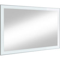 WANDSPIEGEL 120/77/2 cm    - Weiß, Design, Glas (120/77/2cm) - Novel