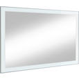WANDSPIEGEL 120/77/2 cm - Weiß, Design, Glas (120/77/2cm) - Novel