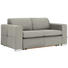 SCHLAFSOFA in Textil Hellgrau - Silberfarben/Hellgrau, KONVENTIONELL, Kunststoff/Textil (190/83/98cm) - Carryhome SCHLAFSOFA in Textil Hellgrau - Silberfarben/Hellgrau, KONVENTIONELL, Kunststoff/Textil (190/83/98cm) - Carryhome