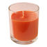 KERZE IM GLAS - Transparent/Orange, Basics, Glas (7,2/8cm) - Ambia Home KERZE IM GLAS - Transparent/Orange, Basics, Glas (7,2/8cm) - Ambia Home