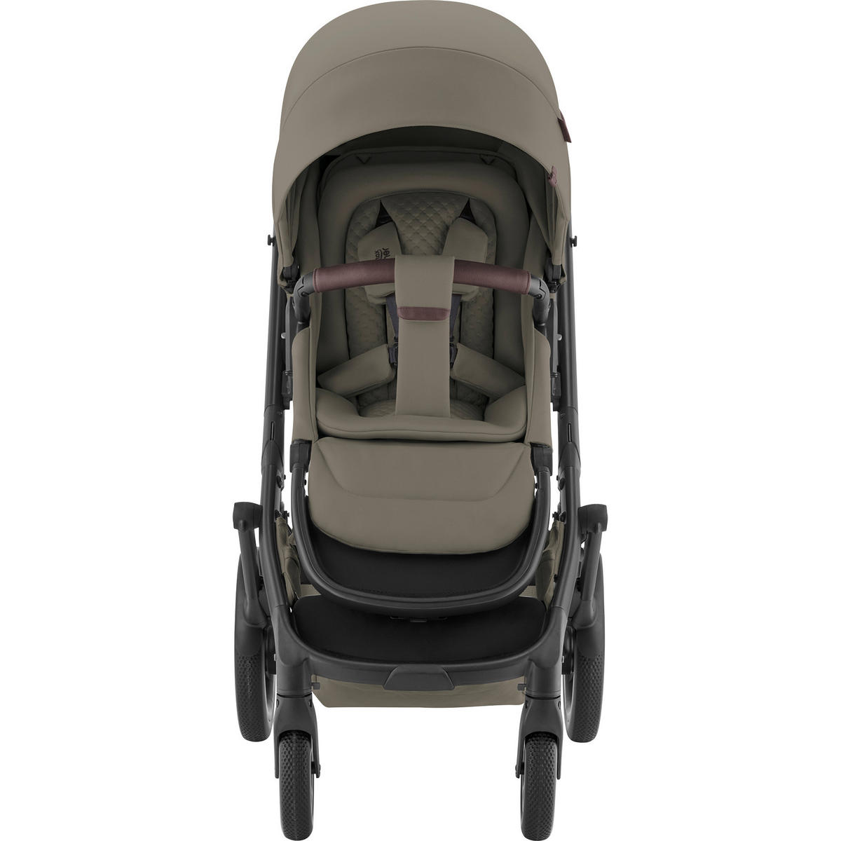 KINDERWAGENSET Smile 5Z Set  - Olivgrün/Grau, Basics, Textil/Metall (57/112/97,7cm) - Britax Römer