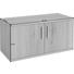 GARDEROBENBANK Kernbuche furniert, teilmassiv Buchefarben - Chromfarben/Buchefarben, Design, Holz/Kunststoff (84/45/39cm) - Dieter Knoll
