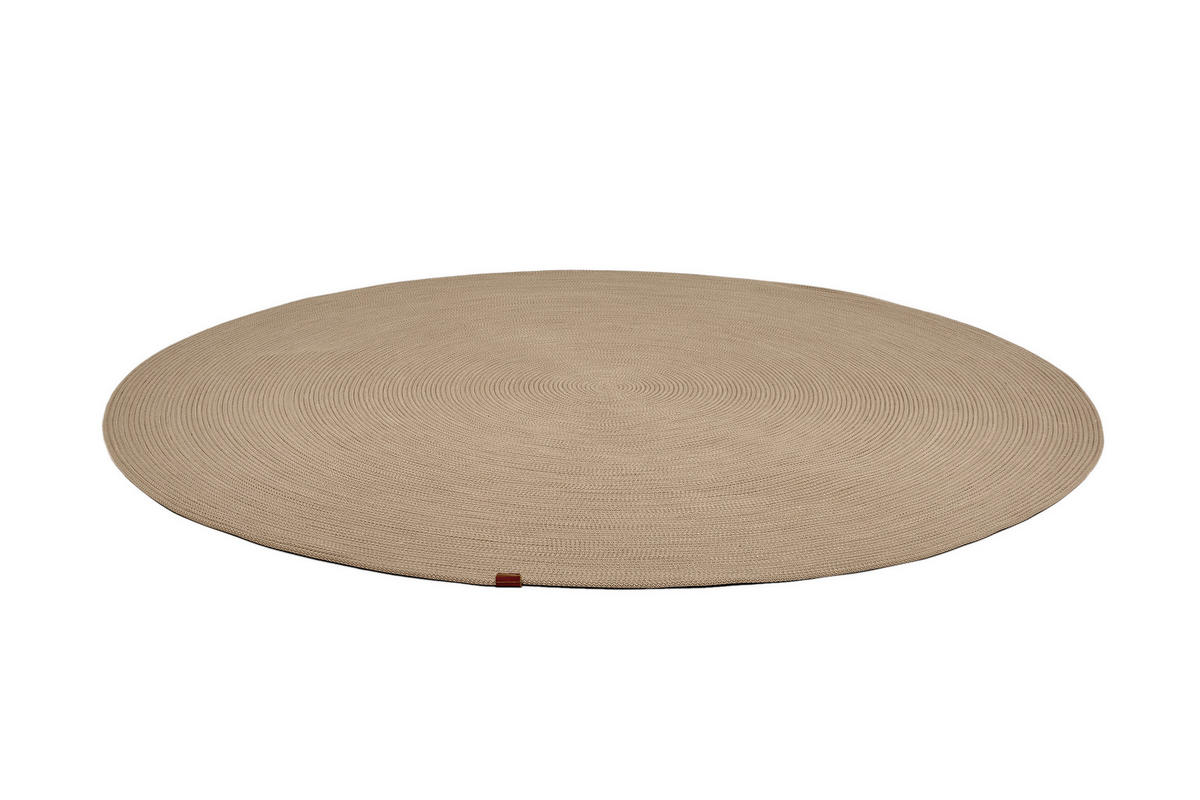 WEBTEPPICH 120 cm Paris Beige rund  - Beige, Basics, Textil (120cm) - Astra