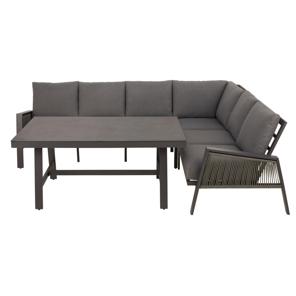 Amatio TERASOVÁ SEDACIA SÚPRAVA 4-dielne, kov, plast, textil