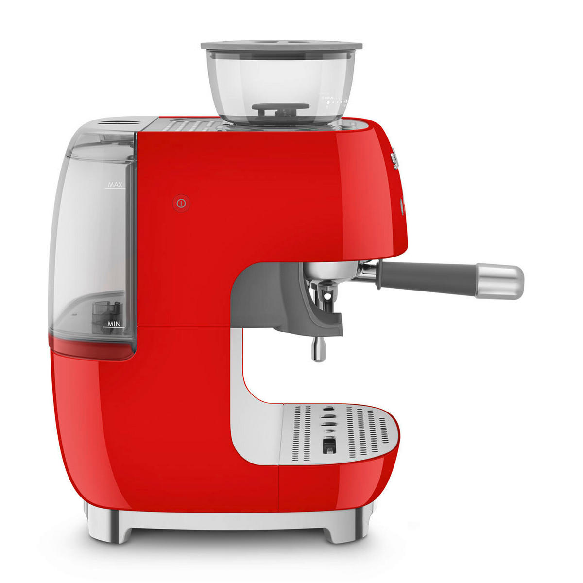 ESPRESSOMASCHINE 50's Style  - Rot, Trend, Metall (33.4/44.3/43.0cm) - SMEG