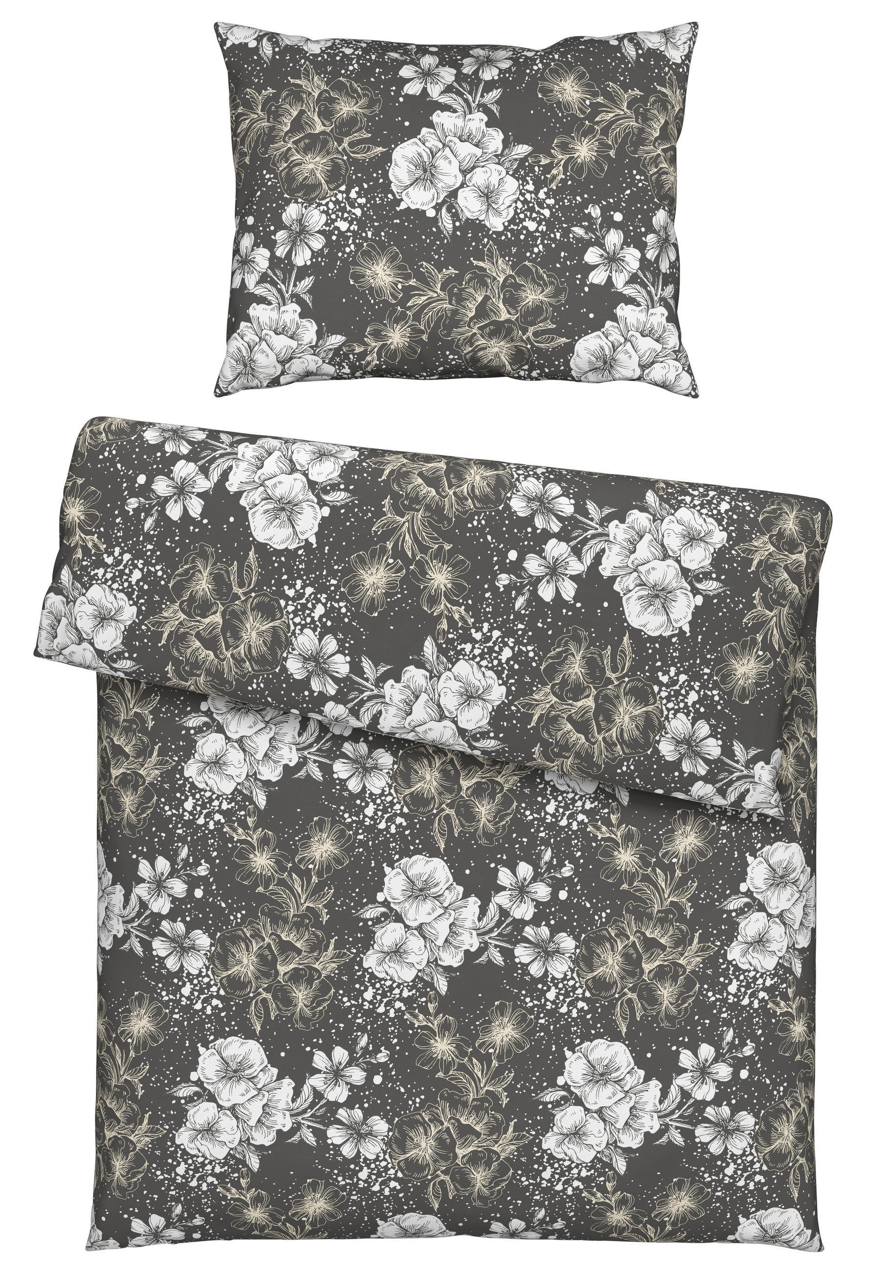 POVLEČENÍ, renforcé, tmavě hnědá, 140/200 cm - tmavě hnědá, Konvenční, textil (140/200cm) - Esposa