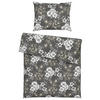 POSTEĽNÁ BIELIZEŇ, renforcé, tmavohnedá, 140/200 cm - tmavohnedá, Konventionell, textil (140/200cm) - Esposa
