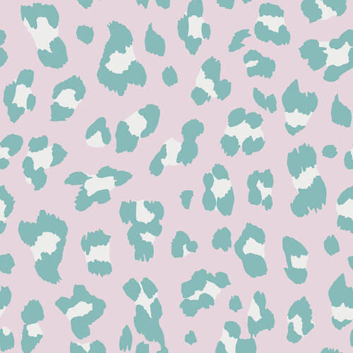 Xora Vliestapete Blau, Pink 52x1000 cm