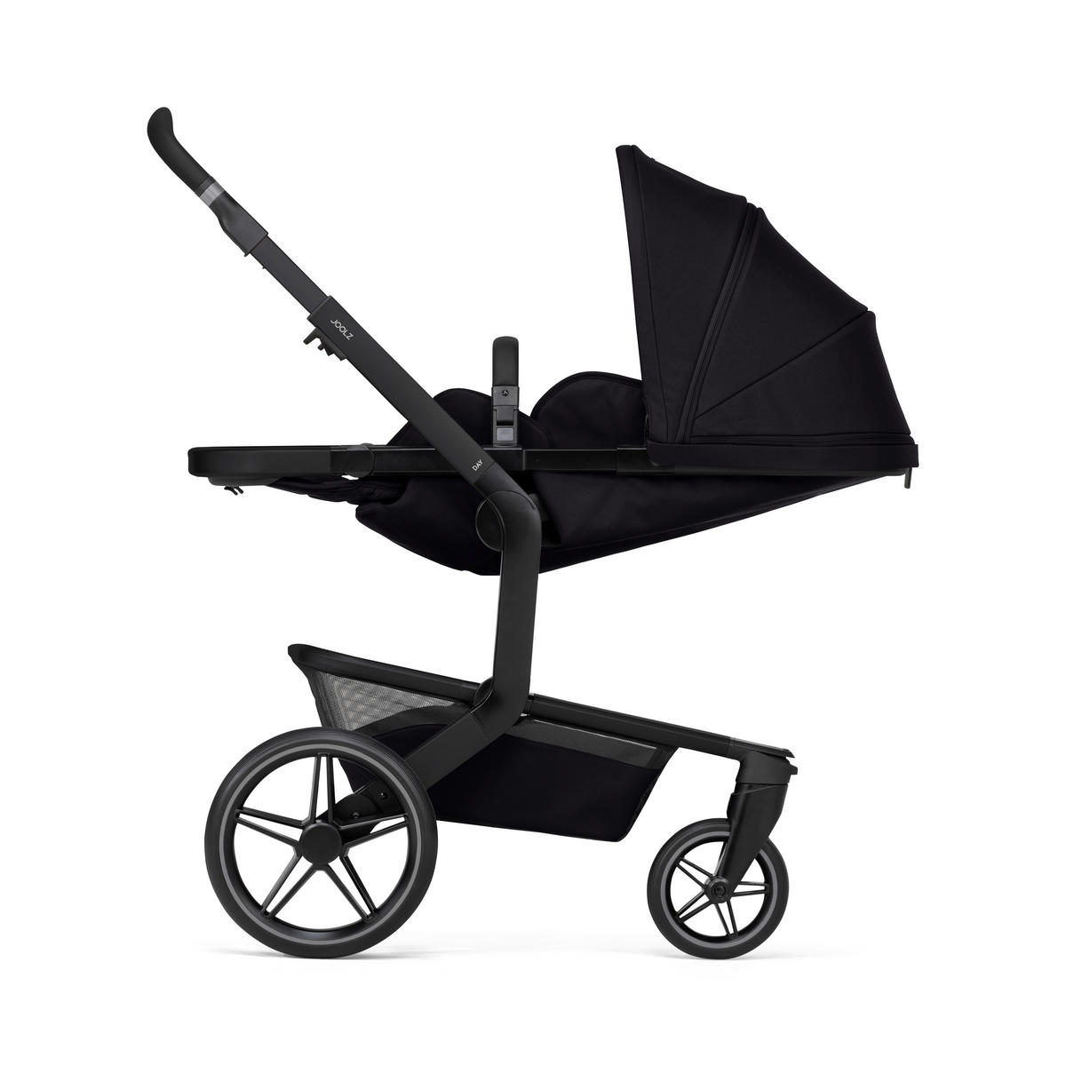 KINDERWAGEN Day 5  - Schwarz, Basics, Textil/Metall (94/60/113cm) - Joolz
