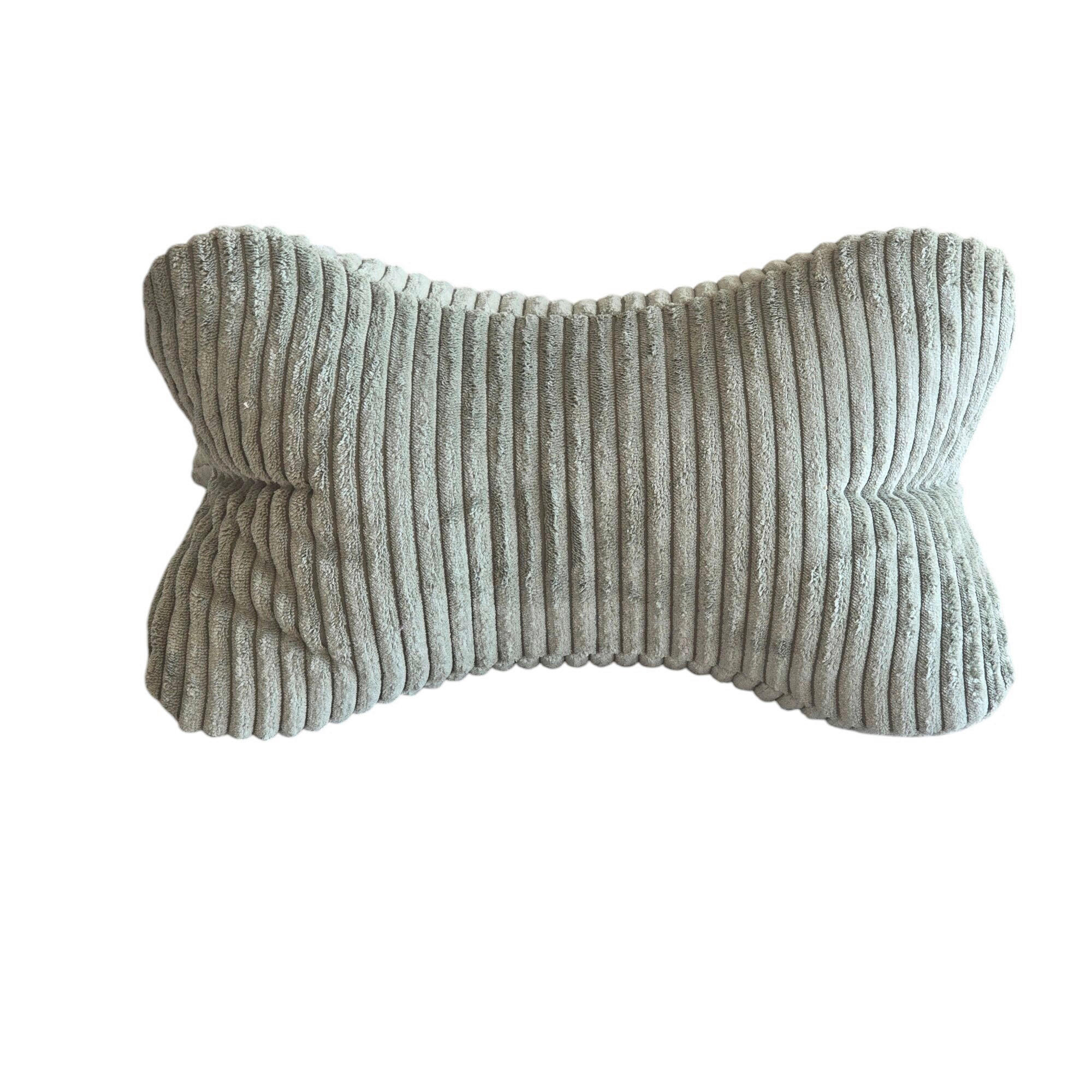 ZIERKISSEN 40/25 cm  - Salbeigrün, Basics, Textil (40/25cm) - Novel