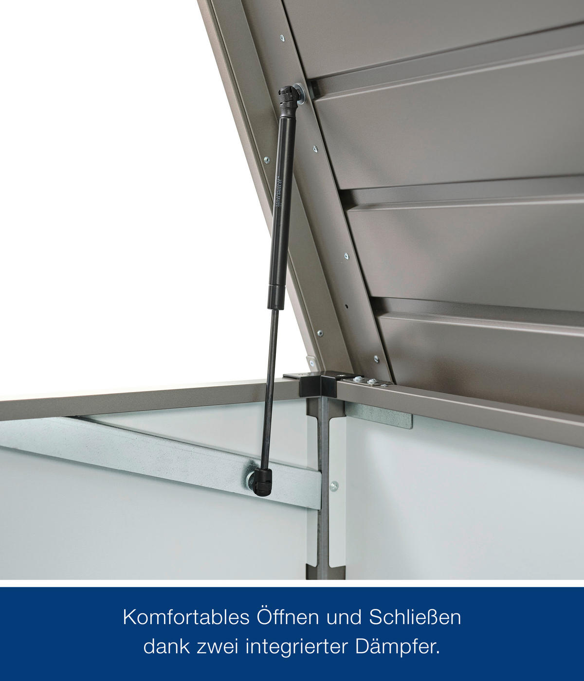 KISSENBOX 136/72,5/67,5 cm  - Alufarben, Basics, Metall (136/72,5/67,5cm)