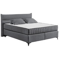 BOXSPRINGBETT 180/200 cm  in Anthrazit  - Anthrazit, MODERN, Holzwerkstoff/Kunststoff (180/200cm) - MID.YOU