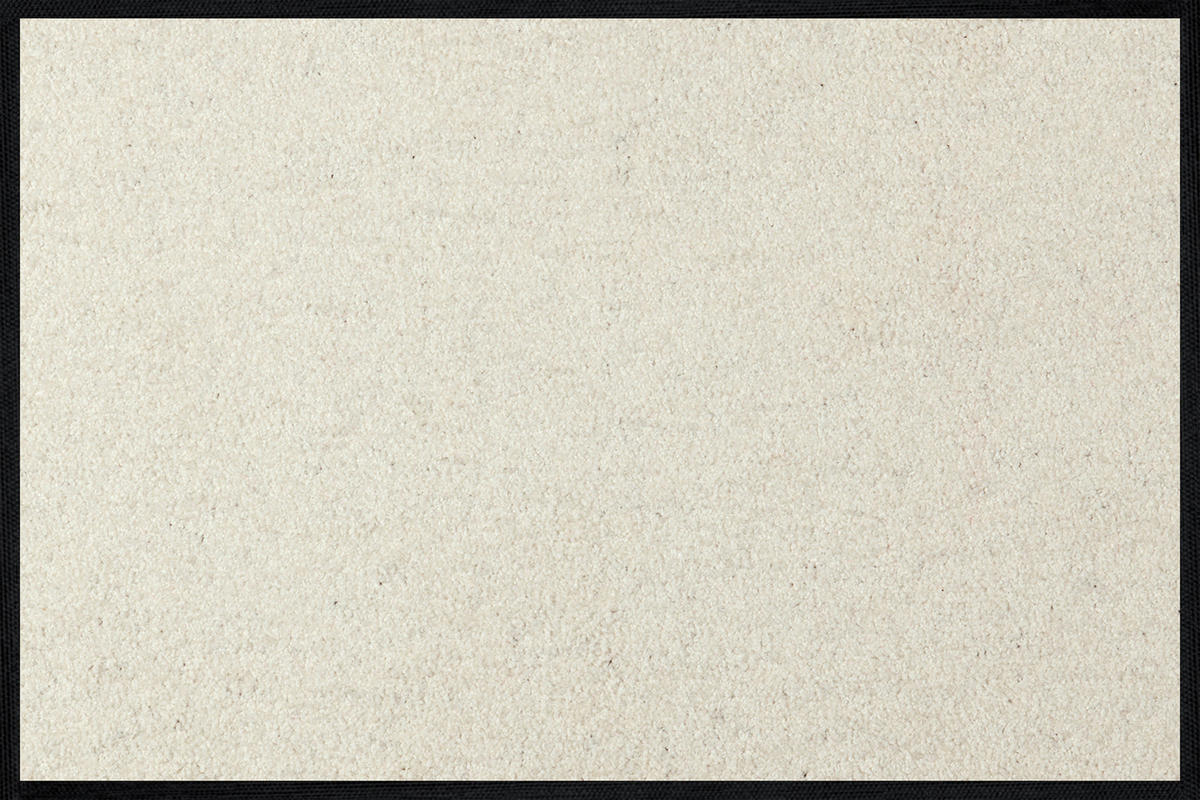 FUßMATTE 40/60 cm Whipped Cream  - Beige, KONVENTIONELL, Kunststoff/Textil (40/60cm) - wash+dry