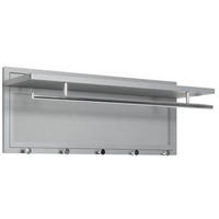 GARDEROBENLEISTE  in Grau  - Grau, MODERN, Metall (75/30/26cm)