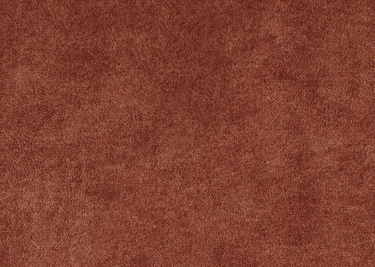 SCHLAFSOFA in Velours Rostfarben  - Rostfarben/Schwarz, KONVENTIONELL, Kunststoff/Textil (209/96/100cm) - Stylife