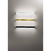 LED-WANDLEUCHTE Banny 50,5/7/5 cm   - Weiß, Basics, Kunststoff/Metall (50,5/7/5cm) - Fabas Luce