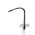 LED-KLEMMLEUCHTE 80/35/71,5 cm   - Schwarz, Basics, Kunststoff/Metall (80/35/71,5cm) - Novel