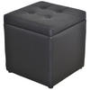 SITZBOX Uni  - Schwarz, Design, Kunststoff (41/41/40cm) - MID.YOU