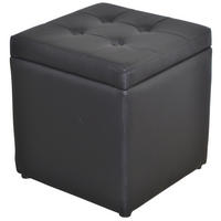 SITZBOX Uni  - Schwarz, Design, Kunststoff (41/41/40cm) - MID.YOU