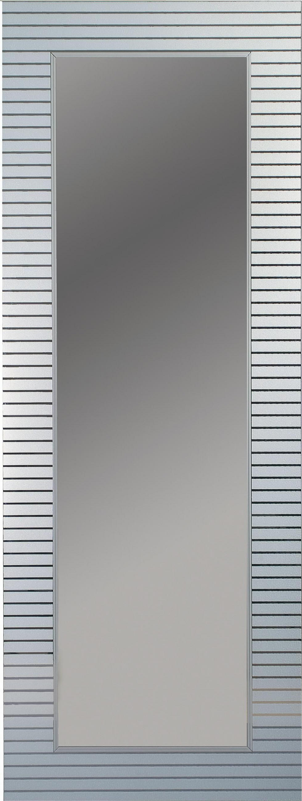 NÁSTENNÉ ZRKADLO 50/160/0,3 cm  - biela, Design (50/160/0,3cm) - Xora