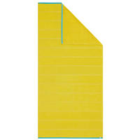 STRANDTUCH s.Oliver Türkis, Gelb 90/180 cm  - Türkis/Gelb, Trend, Textil (90/180cm) - S. Oliver