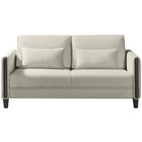 SCHLAFSOFA in Holz, Textil Creme, Schwarz  - Creme/Schwarz, Design, Holz/Textil (174/88/104cm) - Niels Andersson