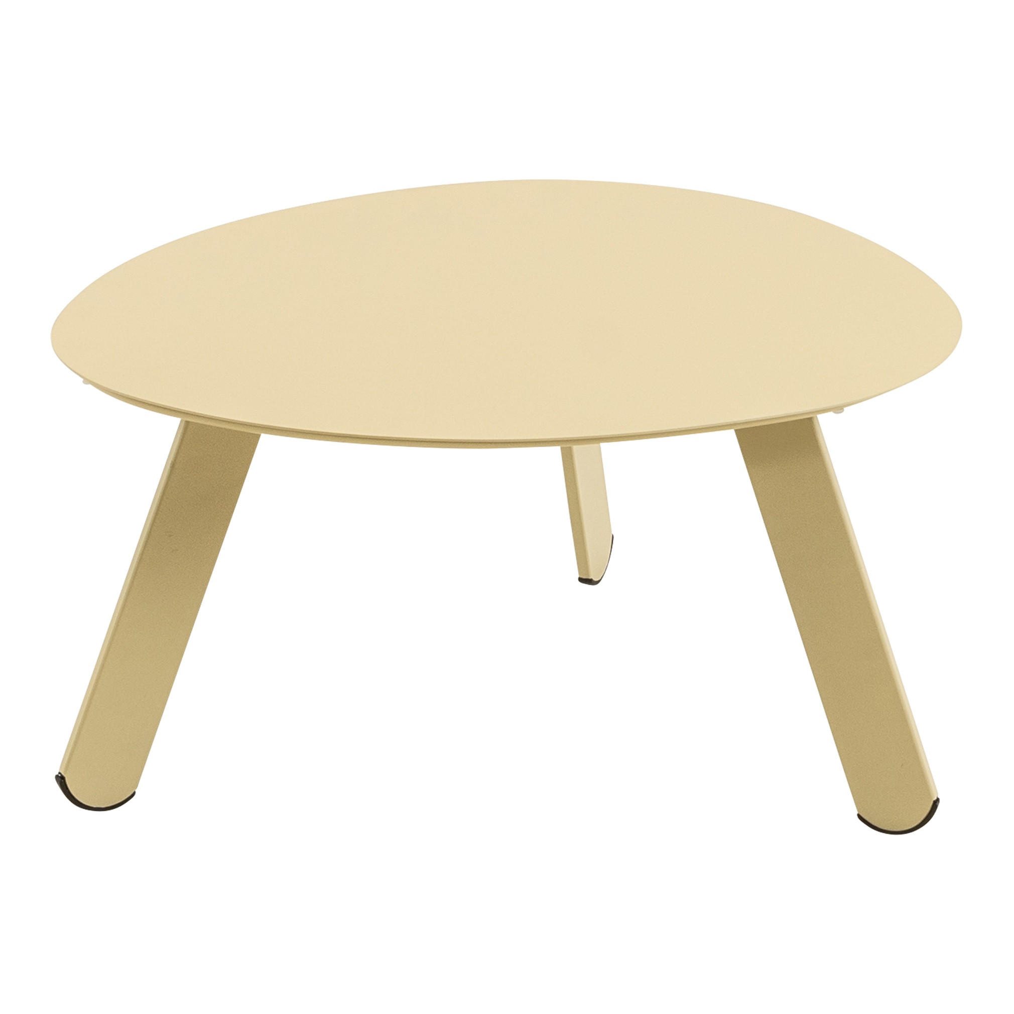 ZAHRADNÍ STOLEK, kov, 55/46/28 cm - béžová, Moderní, kov (55/46/28cm) - Ambia Garden
