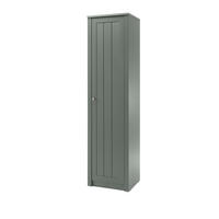 GARDEROBENSCHRANK  in 50/197/43 cm  - Messingfarben/Grün, Design, Holzwerkstoff/Metall (50/197/43cm) - Modante