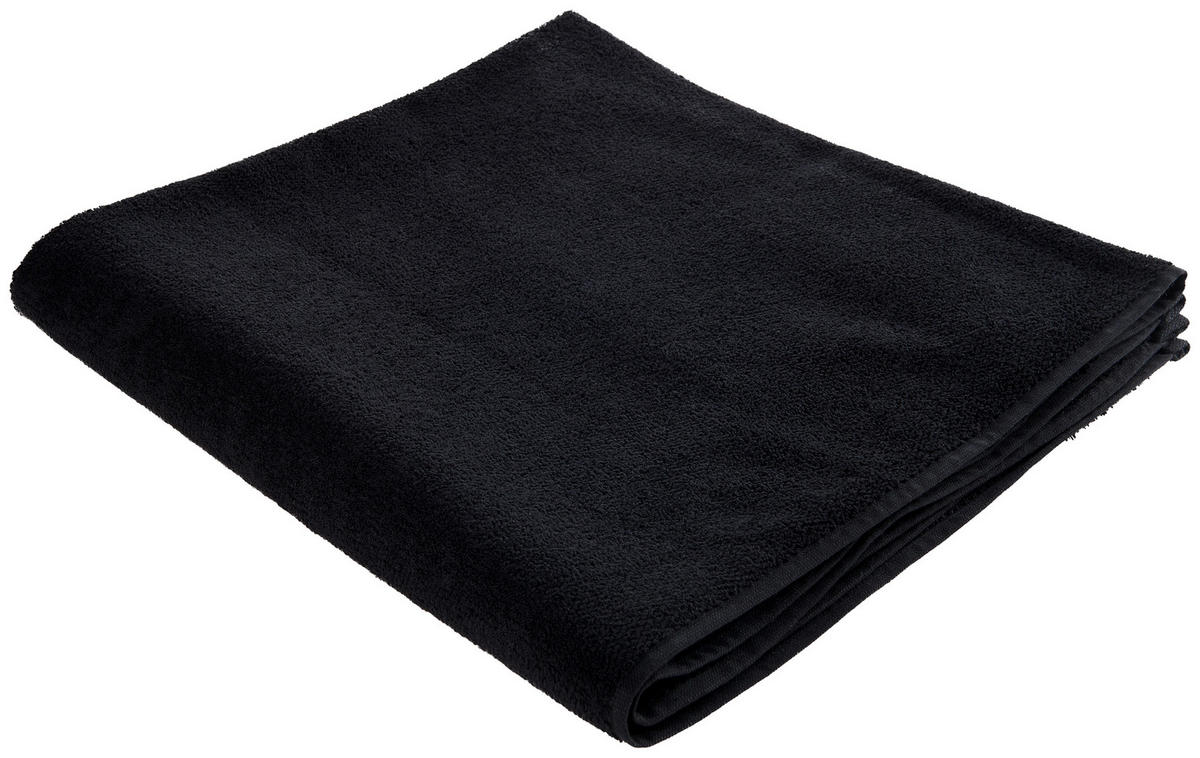 OSUŠKA, 80/190 cm, čierna - čierna, Natur, textil (80/190cm) - Bio:Vio