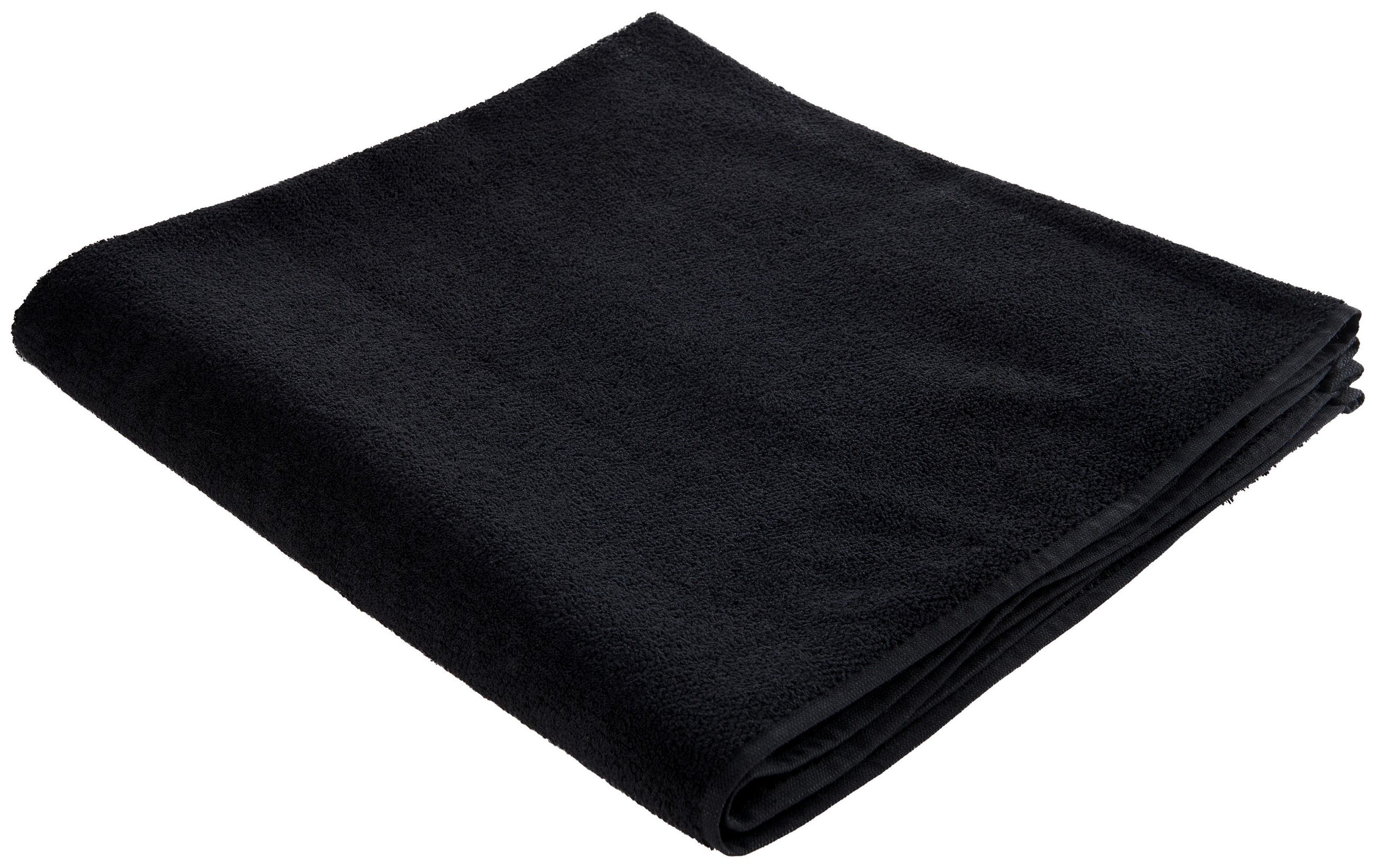 Prosop De Baie 80/190 cm negru