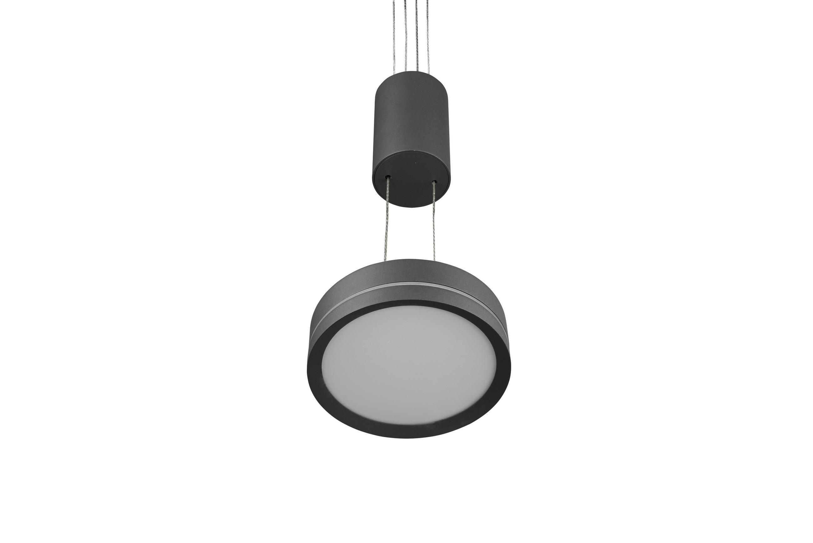 LED-HÄNGLAMPA 14/150 cm  - antracit, Basics, metall (14/150cm) - Trio Leuchten
