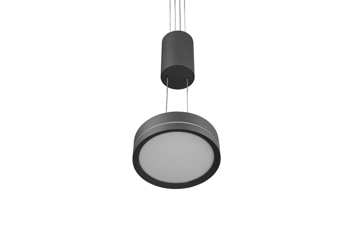 LED-HÄNGLAMPA 14/150 cm  - antracit, Basics, metall (14/150cm) - Trio Leuchten