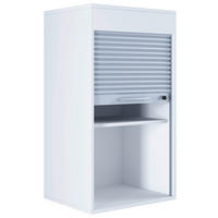 MAPPSKÅP - vit/grå, Modern, trämaterial/plast (50/93/40cm) - MID.YOU