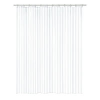 ZAVJESA ZA TUŠ NOA  prozirno, bijela  NOA  - bijela/prozirno, Konvencionalno, plastika (180/200cm) - Kleine Wolke