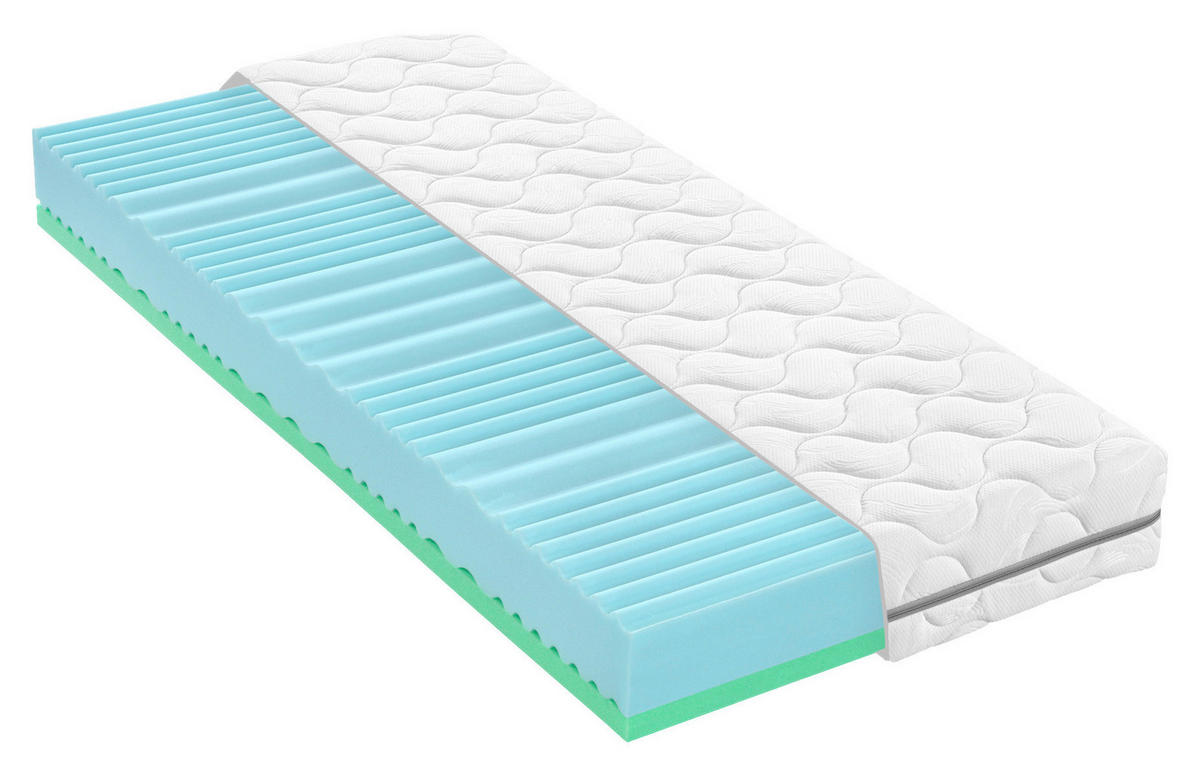 MATRAC, 90/200 cm - biela, Basics, textil (90/200cm) - Swedish Line