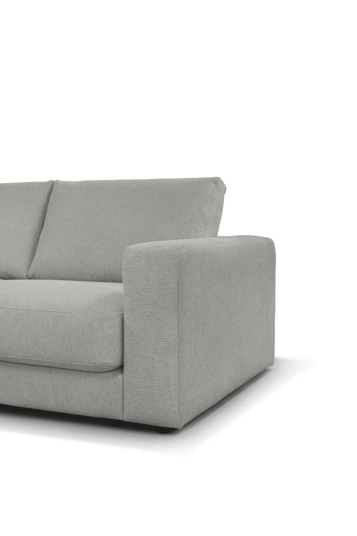 ECKSOFA VIGO Mintgrün  - Schwarz/Mintgrün, Design, Textil (172/303cm) - MID.YOU