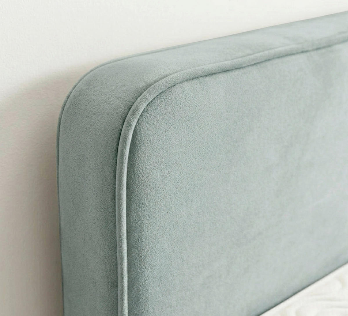 BOXBETT 140/200 cm  in Mintgrün  - Kernbuche/Mintgrün, MODERN, Holz/Textil (140/200cm) - MID.YOU