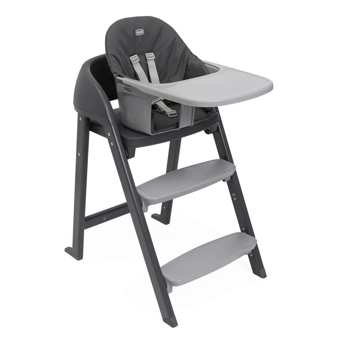 HOCHSTUHL CRESCENDO UP  - Schwarz, Basics, Kunststoff/Metall (45/85/102/65cm) - Chicco
