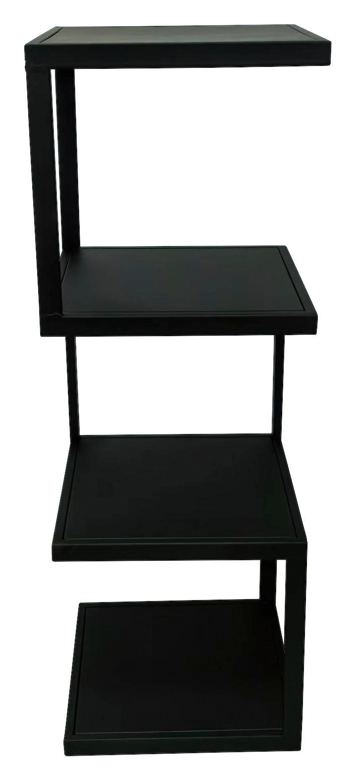 REGAL  25/72/25 cm Schwarz  - Schwarz, Basics, Metall (25/72/25cm) - Carryhome