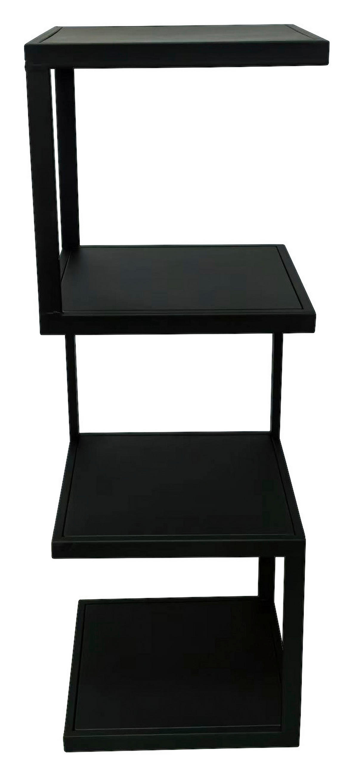 REGAL  25/72/25 cm Schwarz  - Schwarz, Basics, Metall (25/72/25cm) - Carryhome