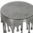 BEISTELLTISCH in Metall 38/38/50 cm  - Silberfarben, MODERN, Metall (38/38/50cm) - Ambia Home