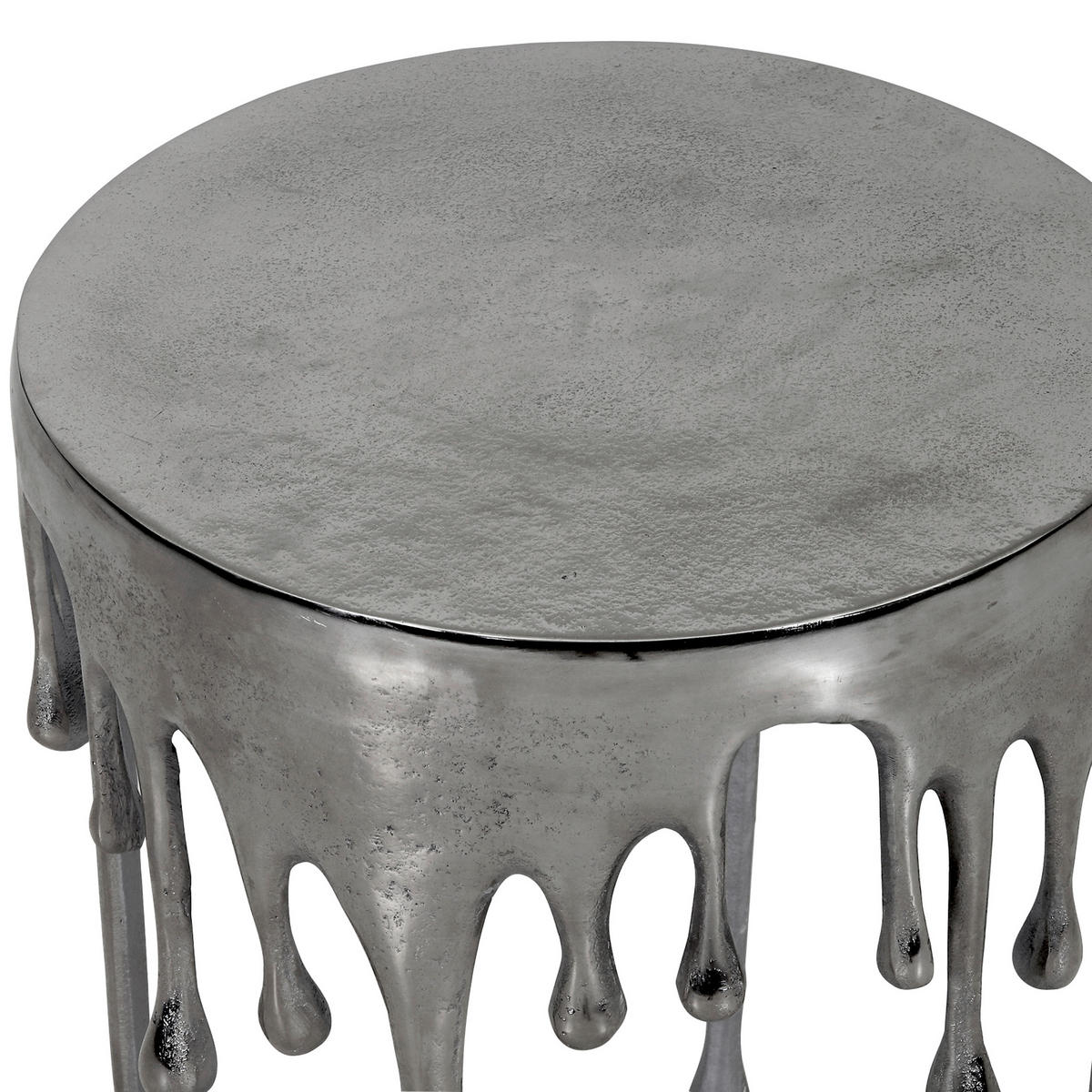 BEISTELLTISCH in Metall 38/38/50 cm  - Silberfarben, Modern, Metall (38/38/50cm) - Ambia Home