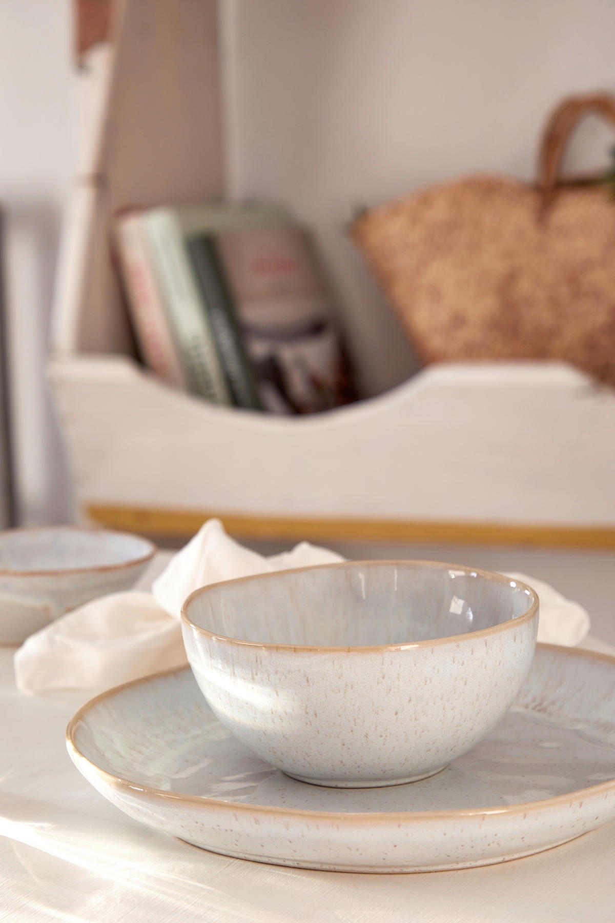 SCHÜSSEL EIVISSA   - Creme, Basics, Keramik (37/7cm) - Costa Nova