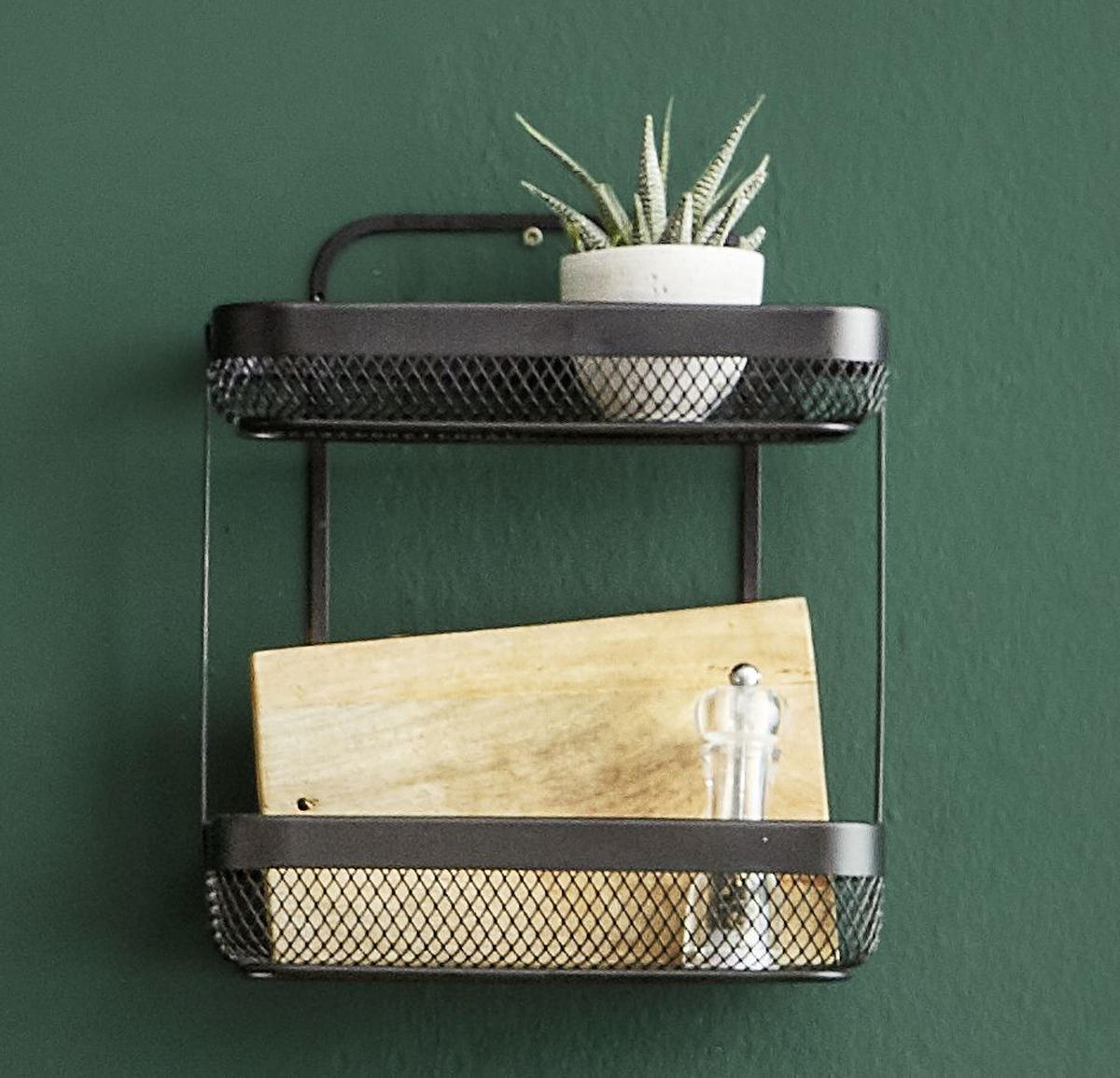KRYDDHYLLA - svart, Basics, metall (31/34,7/12cm) - Homeware Profession.