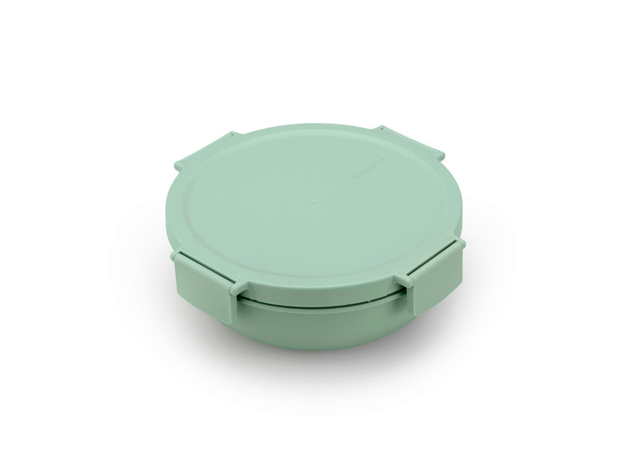 KRABIČKA NA OBĚD plast  1,3 l - zelená, Basics, plast (21/7.5/21cm) - Brabantia
