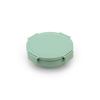 KRABIČKA NA OBĚD plast  1,3 l - zelená, Basics, plast (21/7.5/21cm) - Brabantia