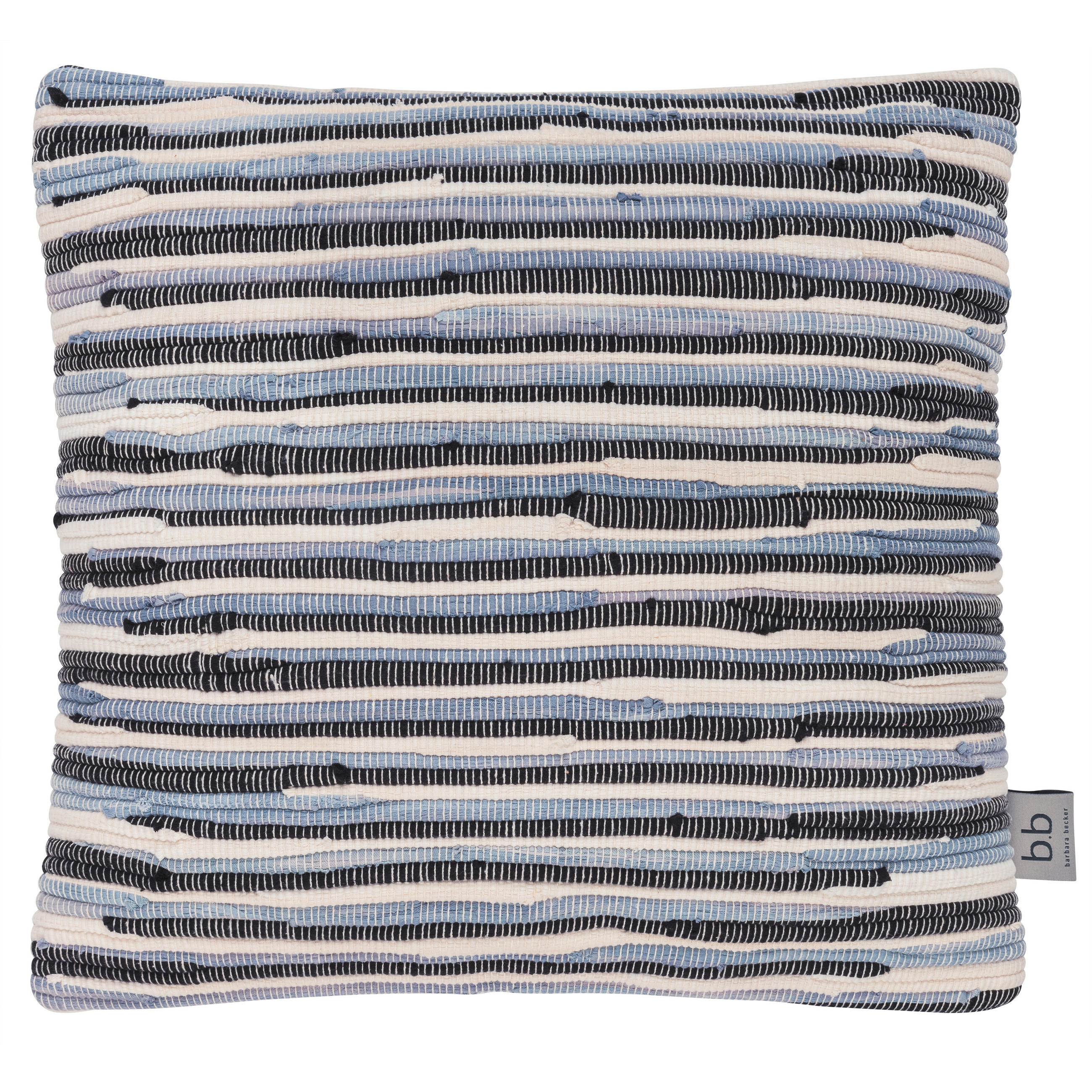 ZIERKISSEN 45/45 cm  - Blau/Grau, Basics, Textil (45/45cm)