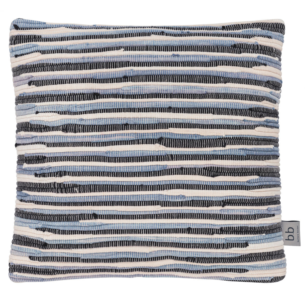 ZIERKISSEN 45/45 cm  - Blau/Grau, Basics, Textil (45/45cm)