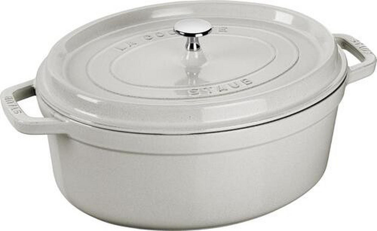 BRÄTER LA COCOTTE  - Weiß, Basics, Metall (26/33cm) - Staub