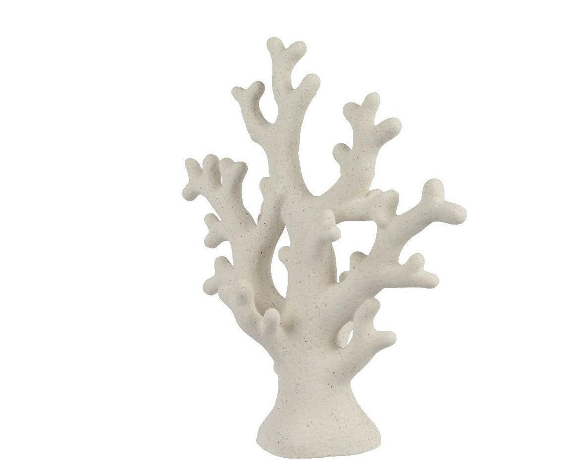 FIGURA DEKORATIVNA - bež, Basics, keramika (28,5cm)